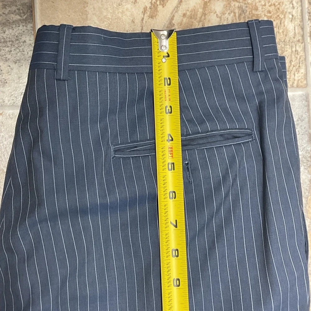 Jack Victor Collection Blue Pinstripe Super 120s Wool Blazer Sport Coat Canada